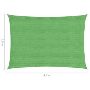 Voiles d'ombrage 3016419-8 Vert clair - 450 x 250 cm