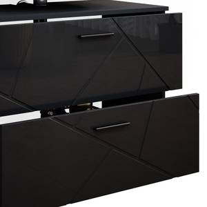 Mobilier de salle de bains Irma Anthracite - Anthracite brillant