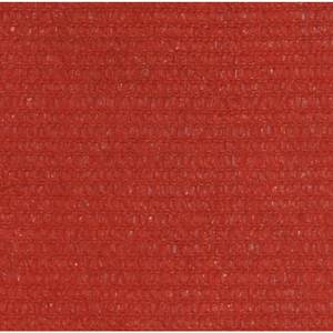 Voile solaire 3006391-6 Rouge - 500 x 500 cm