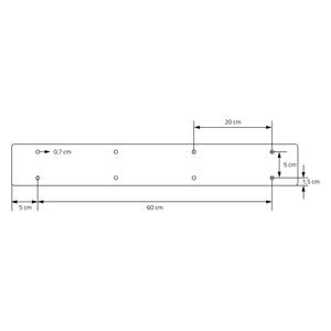 Loft Tischgestell aus Stahl 2er Set Schwarz