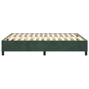 Cadre de lit 3016030-4 Vert foncé - 203 x 35 cm