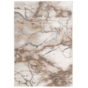 Teppich Carrara Marmor Optik Verlauf Beige - Tiefe: 300 cm