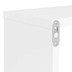 Étagère murale (lot de 2) 3016486-1 Blanc - 80 x 27 x 15 cm - Nombre de pièces dans le lot : 2