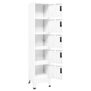 Armoire à casiers 294428-2 Blanc - Profondeur : 40 cm