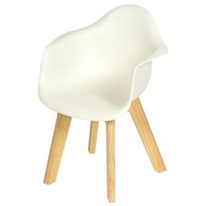 Chaise pour enfant 2er Set Blanc - Matière plastique - 41 x 58 x 41 cm