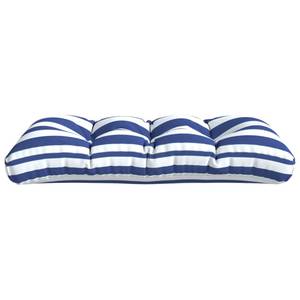 Coussin de palette 3005776-2 Bleu - Blanc