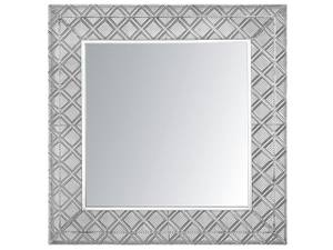 Wandspiegel EVETTES Silber - Metall - 80 x 80 x 5 cm