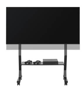 TV-Ständer LUMLDT03-25FLW Schwarz - Metall - 64 x 153 x 40 cm