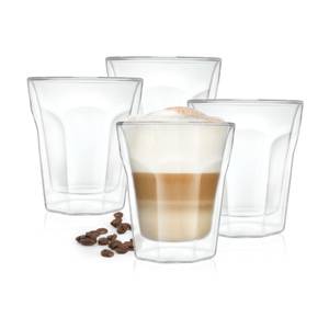 Kelch Kaffegläser 4x280ml doppelwandig 21 x 13 x 21 cm