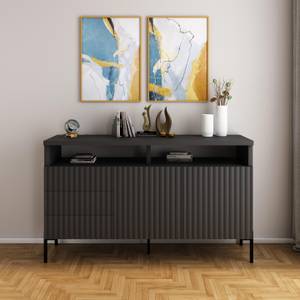 Sideboard Zenith Schwarz - Breite: 150 cm