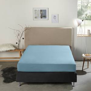 Boxspring-Spannbettlaken 200985 Indigoblau - 140-160 x 200 cm