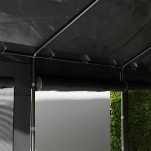 Garagenzelt 84C-442V00CG Grau - Textil - 297 x 310 x 600 cm