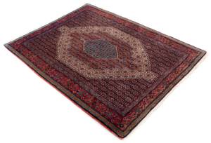 Tapis Birdjend III Rouge - Textile - 128 x 1 x 162 cm