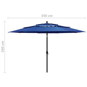 Parasol Bleu - Textile - 350 x 260 x 350 cm