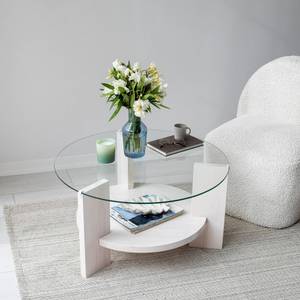 Table basse Dcaporal Blanc crème