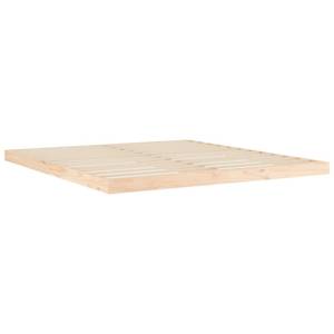 Bettrahmen 3017935-3 Braun - Massivholz - Holzart/Dekor - 184 x 9 x 203 cm