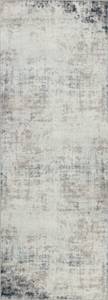 Kurzflorteppich UTRECHT Grau - Kunststoff - Textil - 80 x 1 x 220 cm