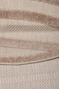 Outdoorteppich Spirit Beige - Sandeiche Dekor - 120 x 120 cm