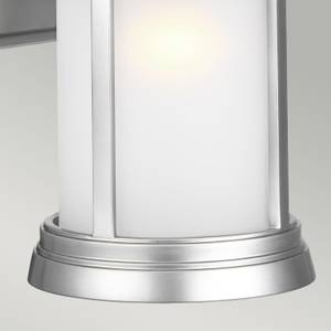 Lampe murale d'extérieur VITODIA Gris métallisé - Abat-jour diamètre : 19 cm