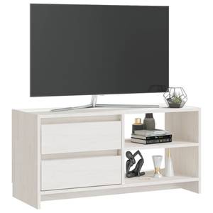 TV-Schrank D511 Weiß - Massivholz - 31 x 39 x 80 cm