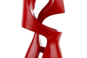 Sculpture moderne Land Ahoy! Rouge - Pierre artificielle - Matière plastique - 56 x 15 x 15 cm
