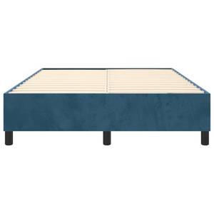 Cadre de lit 3016030-4 Bleu foncé - 203 x 35 cm