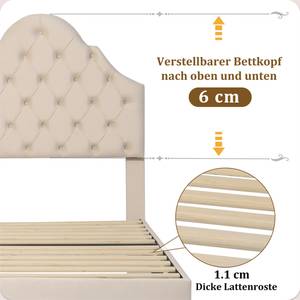 Polsterbett MU AGD30 Beige