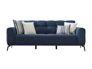 Sofa RICADI Blau - Textil - 97 x 88 x 228 cm