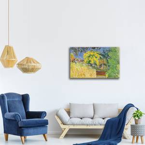 Wandbild Dans Le Jardin De L'Artiste Textil - 2 x 40 x 60 cm