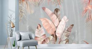 Papier peint Feuilles plantes exotiques 360 x 240 x 240 cm