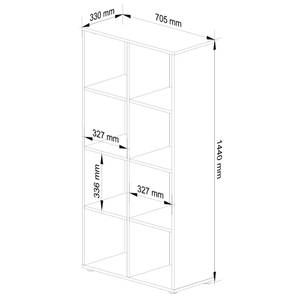 Regal Quad 8R CLP Eiche Sonoma Dekor