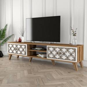 Fernsehschrank Skat Braun - Holzwerkstoff - 35 x 44 x 180 cm