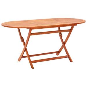 Table de jardin Marron - Bois massif - Bois/Imitation - 160 x 74 x 160 cm