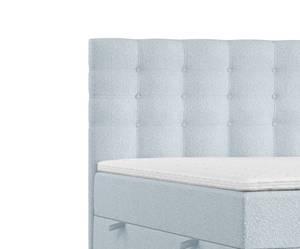 Boxspringbett Sansa Hellblau - Breite: 180 cm