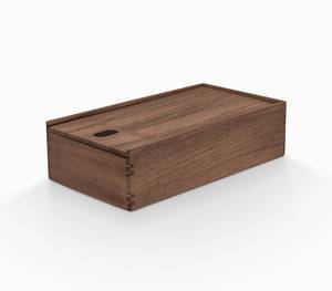 Serviettenhalter Reka Braun - Massivholz - Holzart/Dekor - 27 x 8 x 14 cm