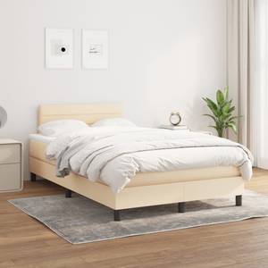 Boxspringbett 3017287-14 Creme - Breite: 120 cm