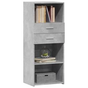 Highboard DE5866 Grau - Holzwerkstoff - 43 x 124 x 50 cm