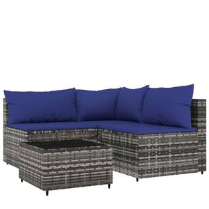 Garten-Lounge-Set 3029628-3 (4-teilig) Blau - Grau