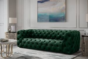 Chesterfield Sofa 3-Sitzer Grün