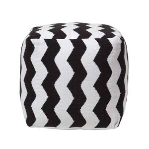 Designer Hocker Pouf Chevron 40 x 40 x 40 cm