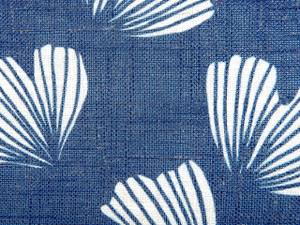 Kissen 2er Set DANDELION Blau - Weiß - Textil - 45 x 10 x 45 cm