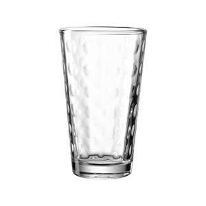 Trinkgläser Optic 4er Set Glas - 9 x 16 x 9 cm