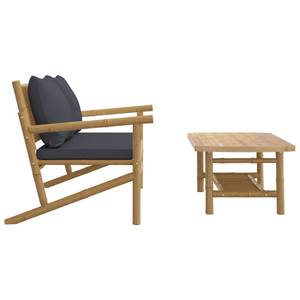 Garten-Lounge-Set 3028694-2 (2-teilig) Dunkelgrau