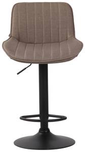 Barhocker Lentini 2er Set Taupe