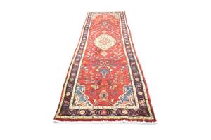 Sarough - 304x86cm Rot - Naturfaser - 86 x 1 x 304 cm