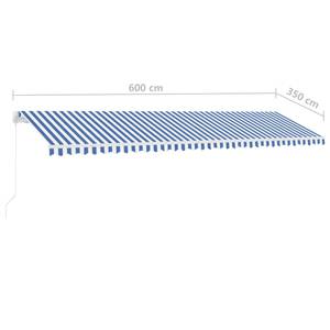 Avent rétractable 3006544-2 Bleu - 1 x 350 x 1 cm