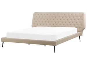 Doppelbett ESSONNE Beige - Breite: 228 cm