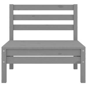 Garten-Lounge-Set Grau - Massivholz - Holzart/Dekor - 64 x 63 x 64 cm