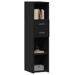 Highboard DE4076 Schwarz - Holzwerkstoff - 43 x 124 x 30 cm