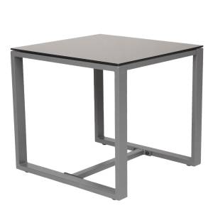 LOIS L Rattan-Sitzgruppe Grau - Kunststoff - Polyrattan - 40 x 76 x 54 cm